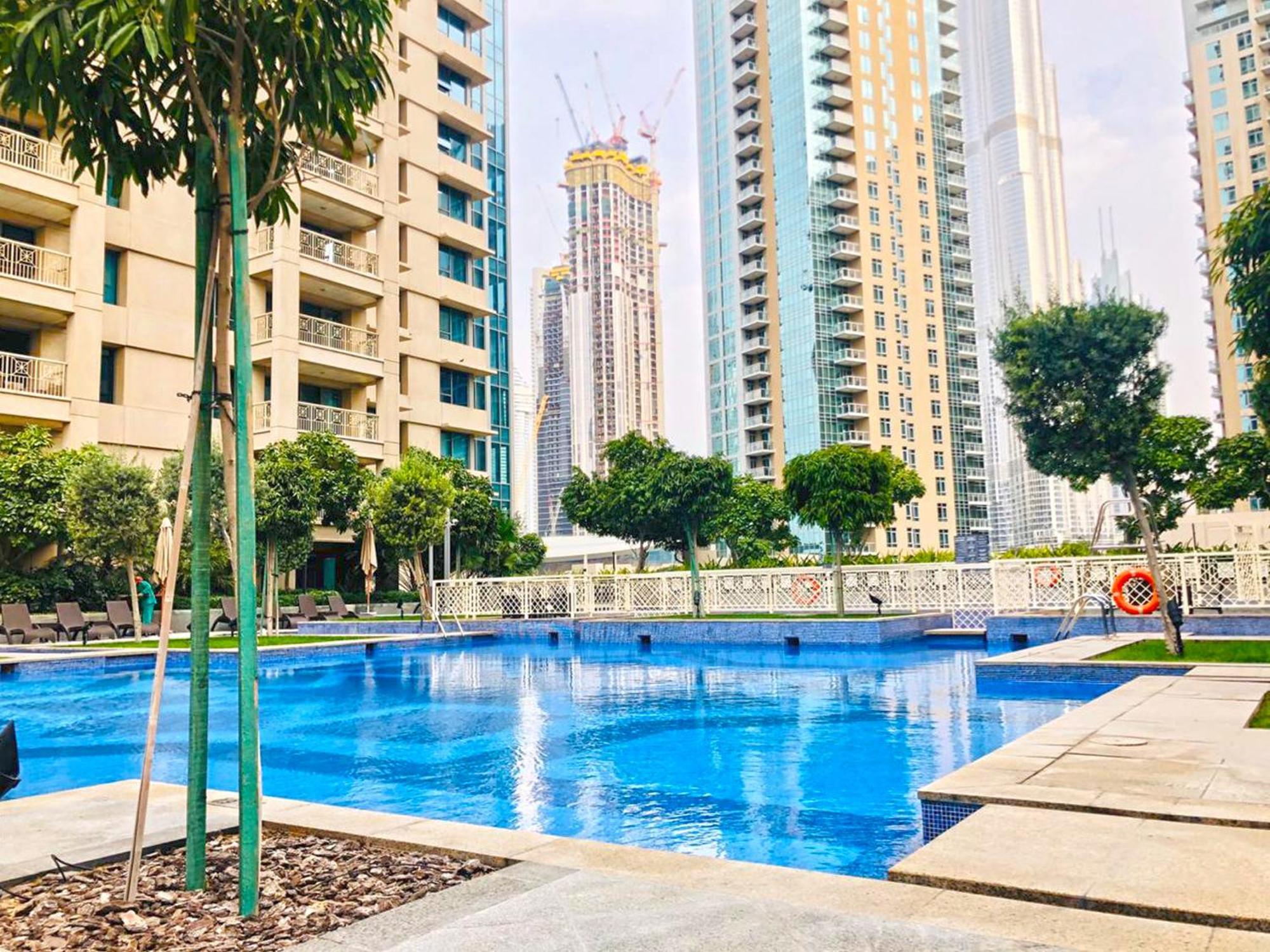 Spectacular Burj Khalifa View 2Br 29 Boulevard Tower 2 Дубай Экстерьер фото